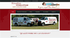 Desktop Screenshot of houstonhydrasteam.com